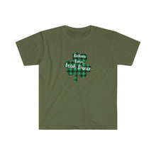 Load image into Gallery viewer, RT Plaid Shamrock Adult Softstyle T-Shirt
