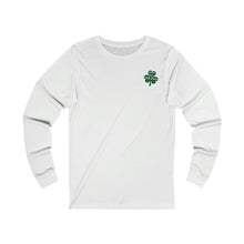 Load image into Gallery viewer, RT Plaid Shamrock Adult Jersey Long Sleeve Tee
