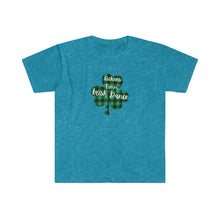 Load image into Gallery viewer, RT Plaid Shamrock Adult Softstyle T-Shirt
