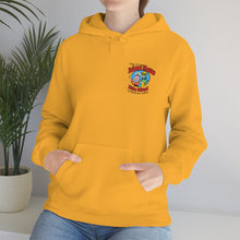 Load image into Gallery viewer, Island House Hooded Sweatshirt - Front + Back
