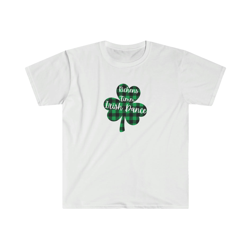 RT Plaid Shamrock Adult Softstyle T-Shirt