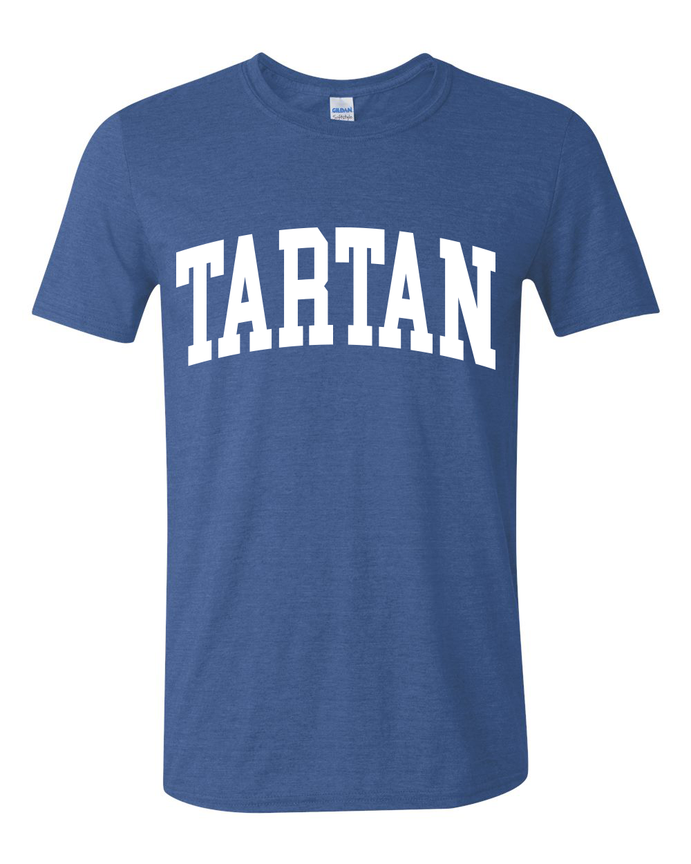 Tartan Heather Royal Blue Softstyle Adult T-Shirt