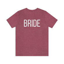 Load image into Gallery viewer, Bride Jersey Short Sleeve Tee
