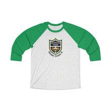 Load image into Gallery viewer, RT Crest Adult Tri-Blend 3\4 Raglan Tee
